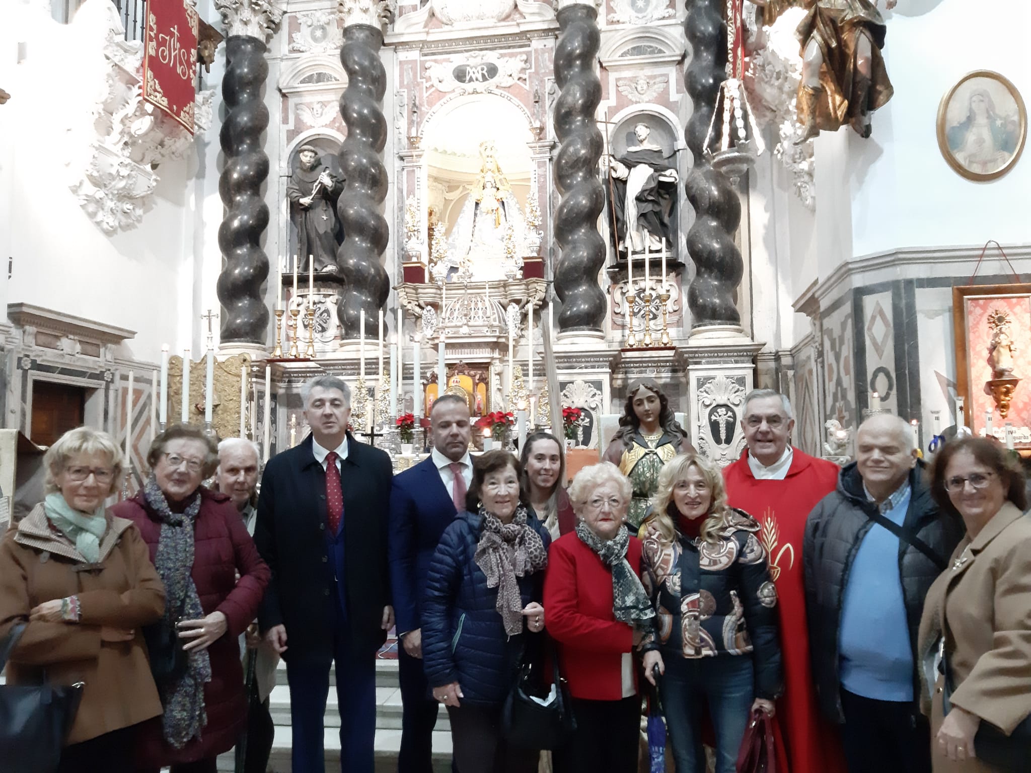 Misa de Santa Lucía en Cádiz