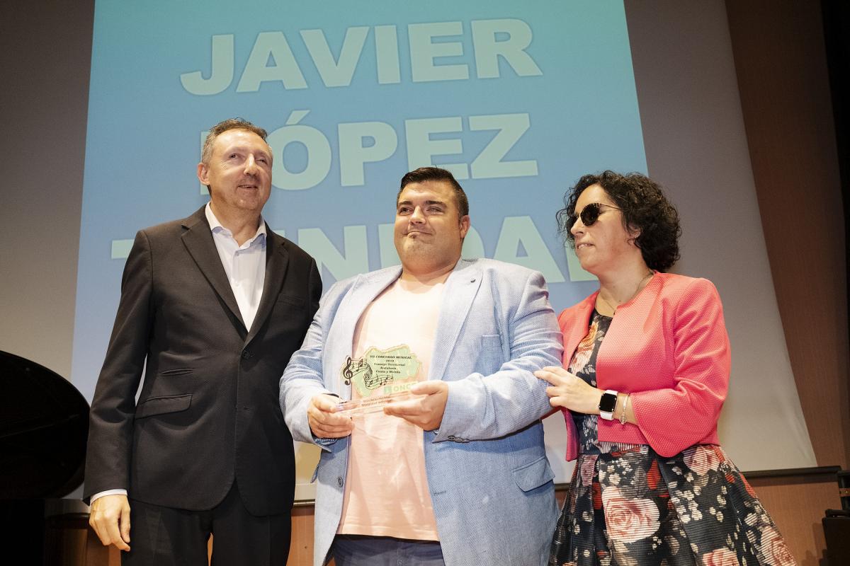 Javi López recibe el segundo premio en la categoría Individual
