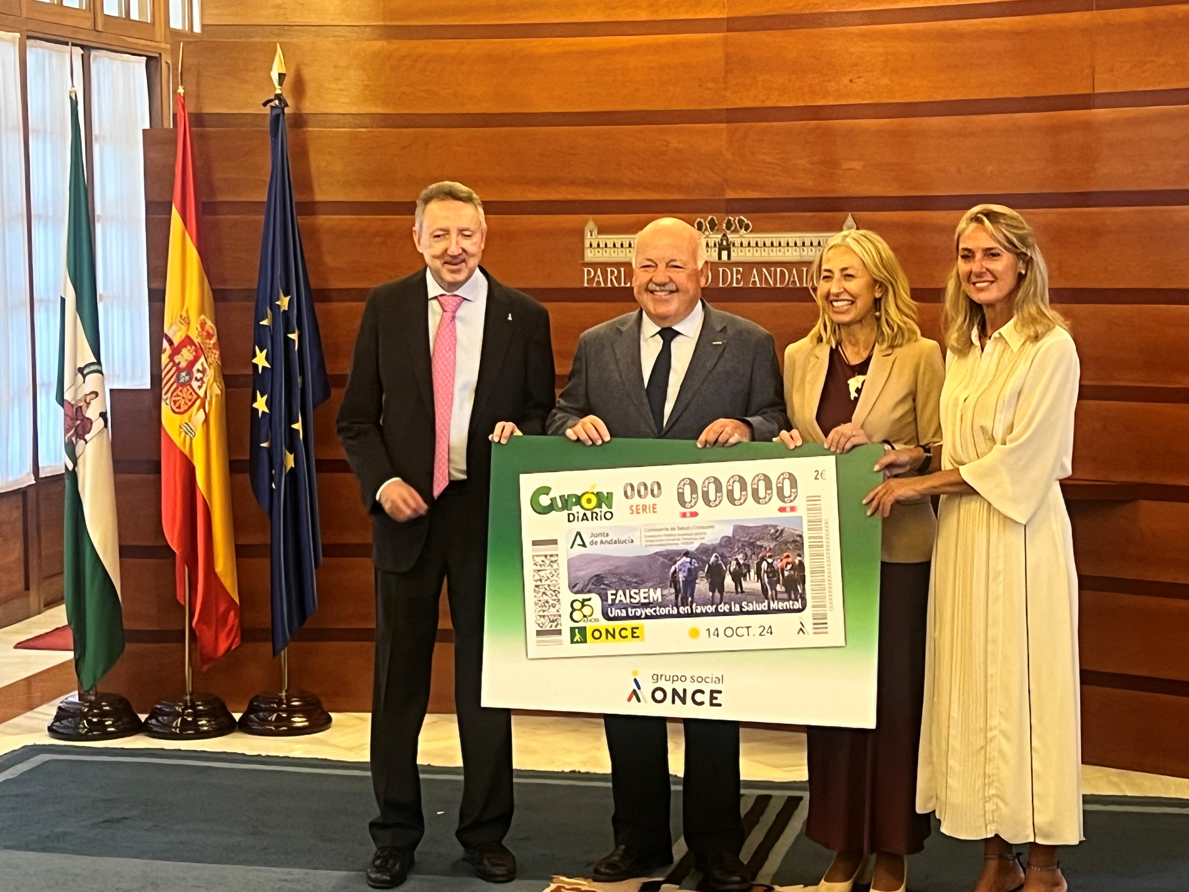 Foto de familia con el cupón