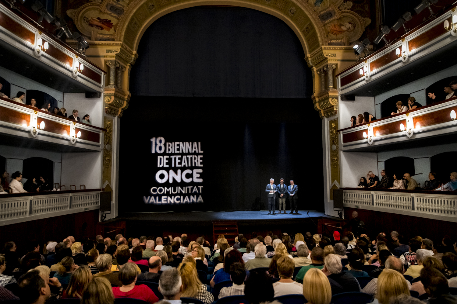 Acto inaugural de la Bienal de Teatro ONCE