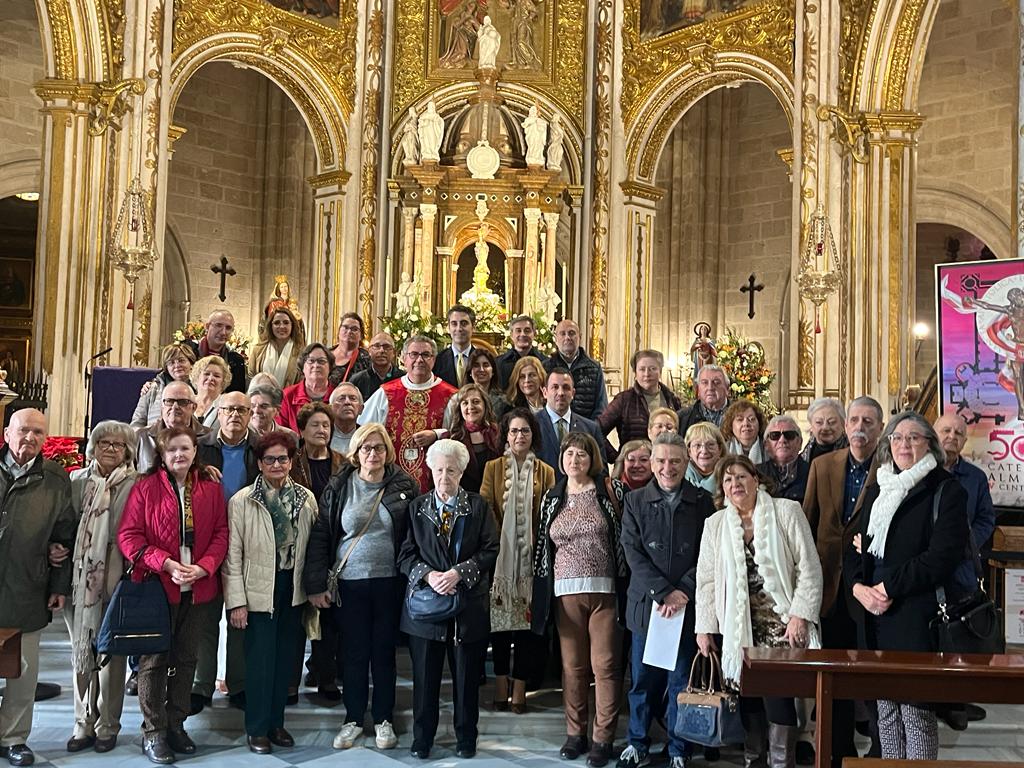 Misa en honor a Santa Lucía en la Catedral de Almería