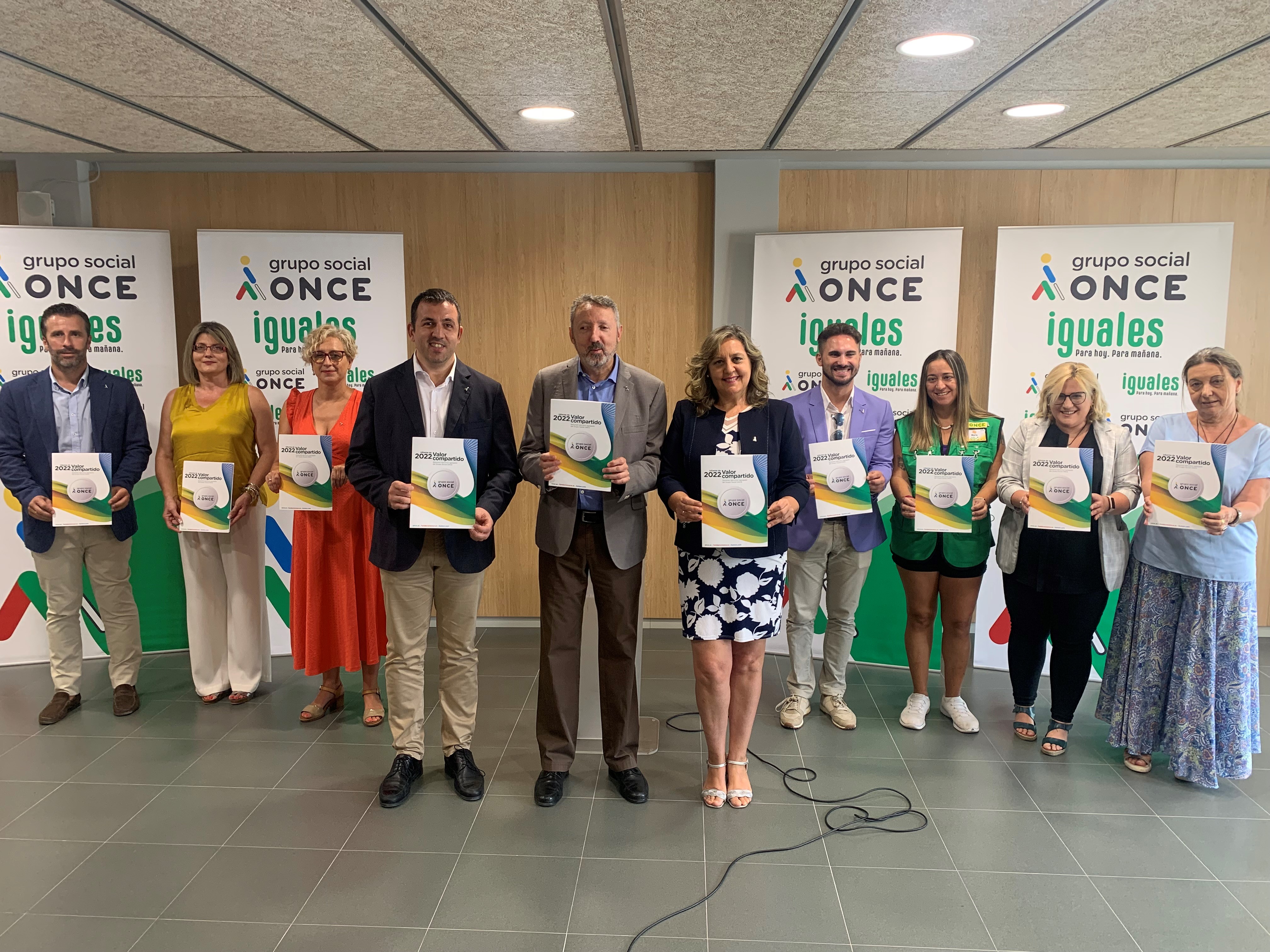 Presentación del Informe de Valor Compartido 2022 del Grupo Social ONCE en Almería