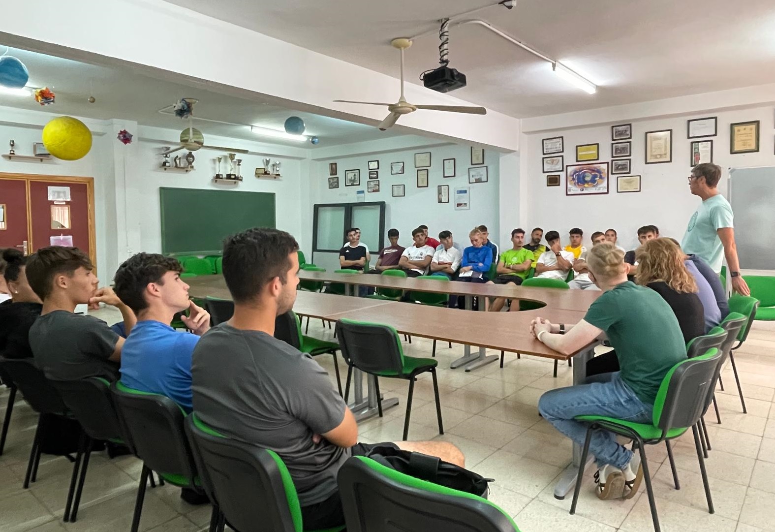 Encuentro de formación con los futuros formadores de Educación Física 