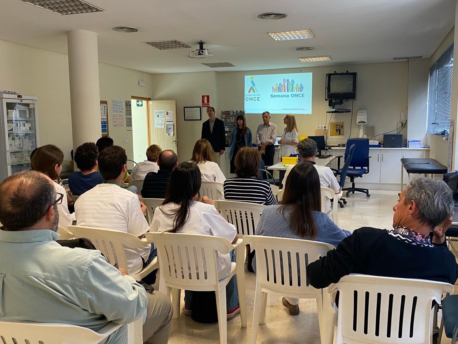 Jornada de sensibilización en el Centro de Salud Victoria en Málaga