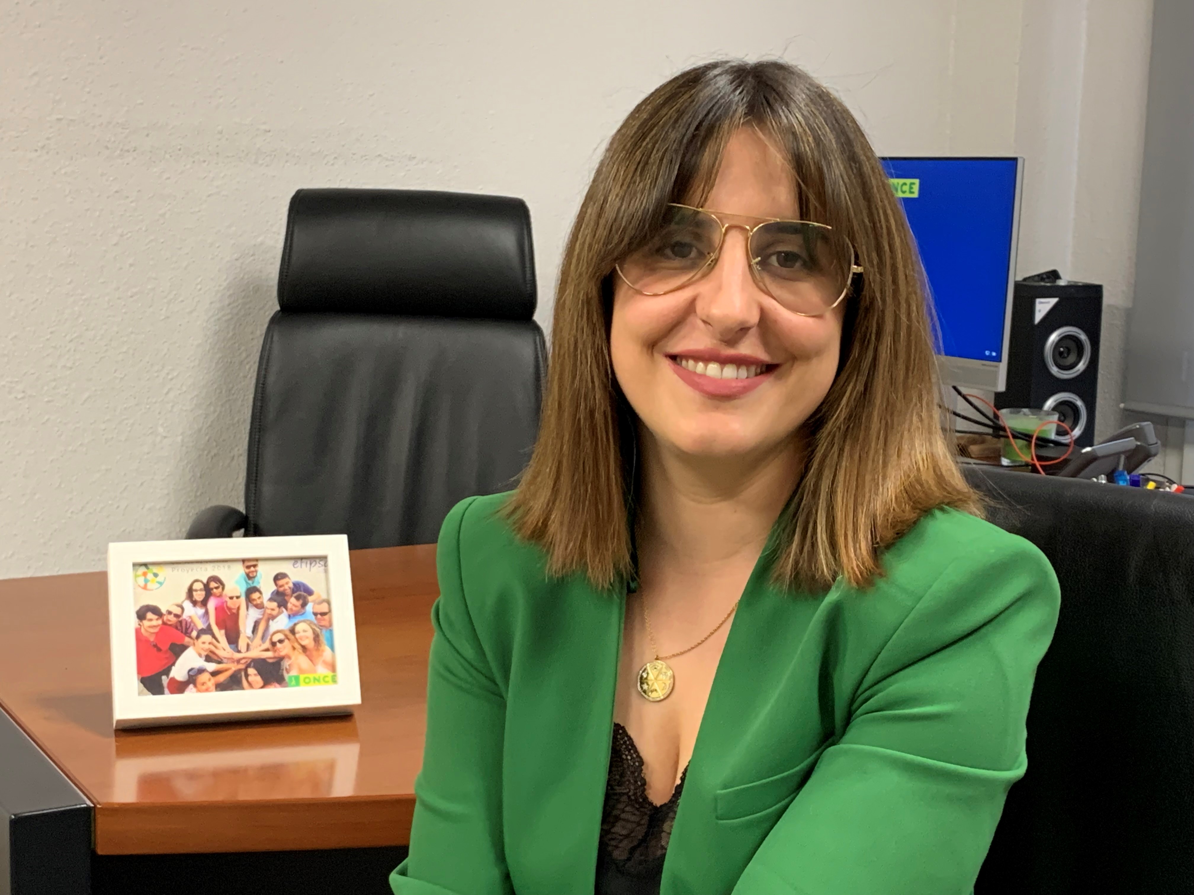 María Martínez en su despacho