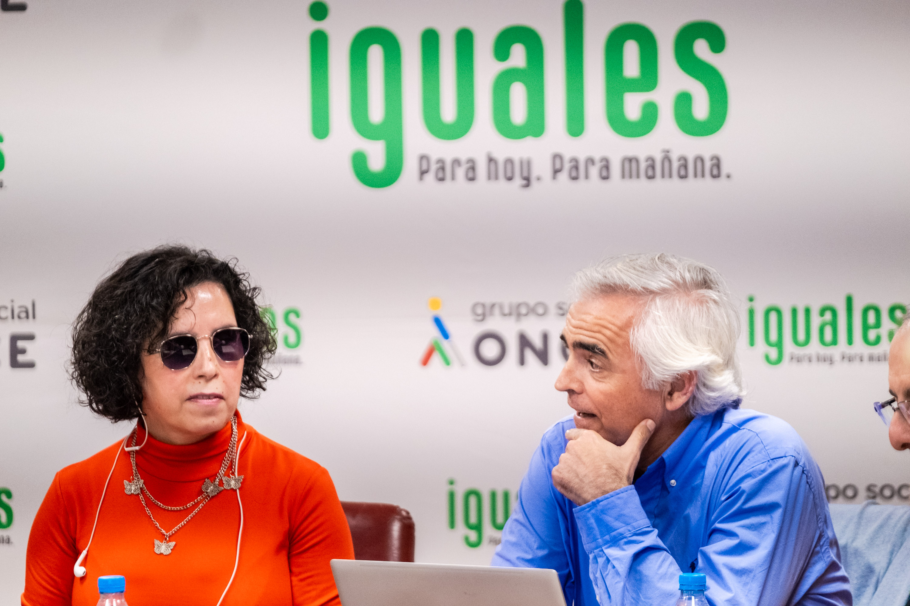 Isabel Viruet con Juan Manuel Gutiérrez
