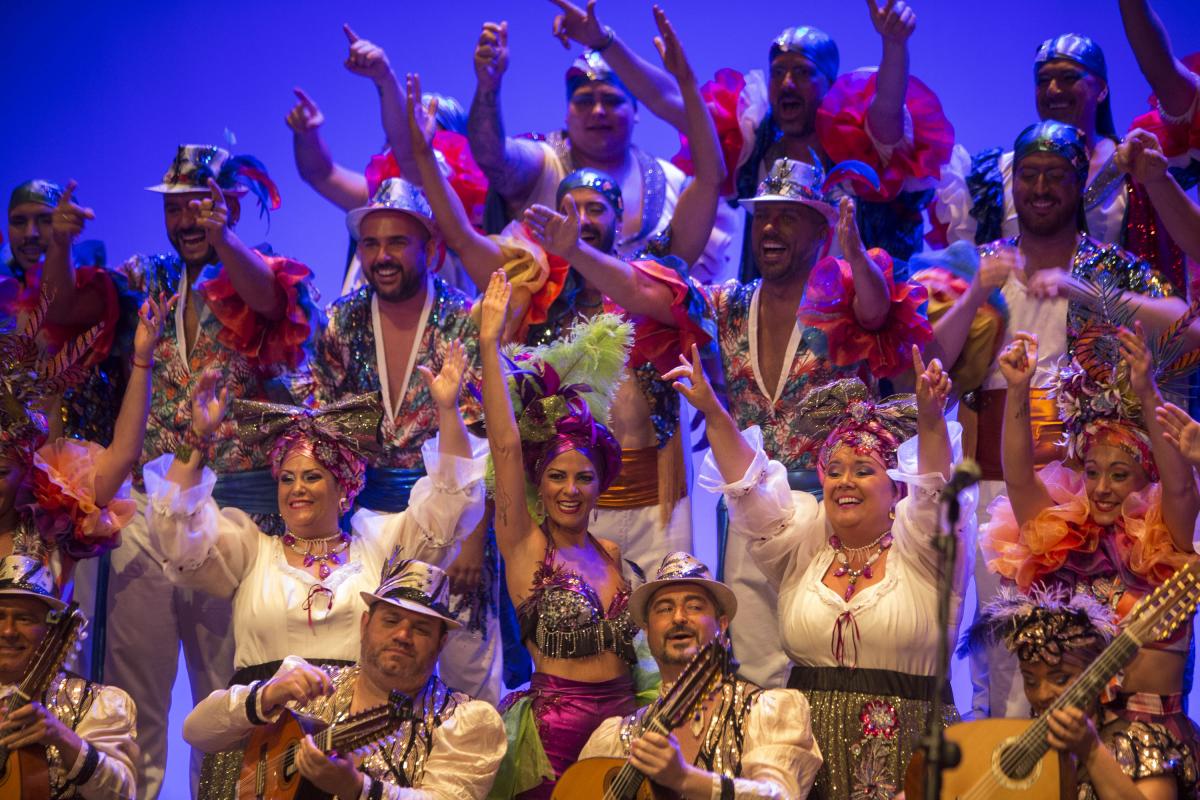 Actuación del coro 'Químbara', primer premio del Fermín Salvochea 2022