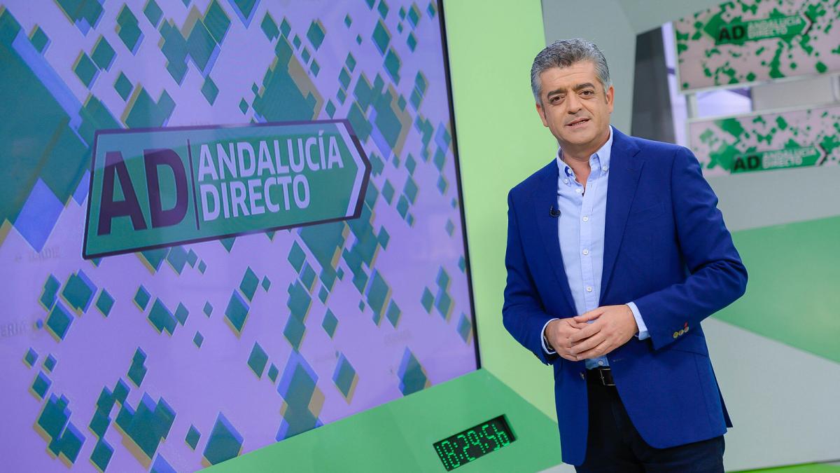 Modesto Barragán, director y presentador de Andalucía Directo