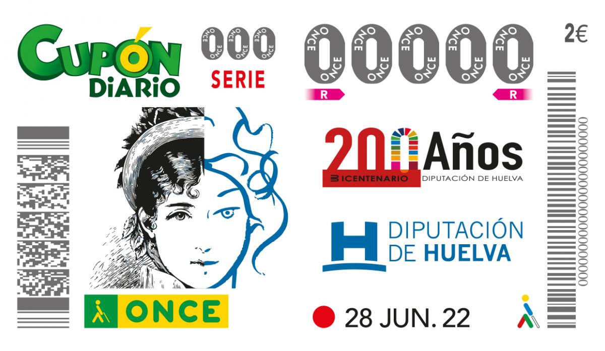 Sorteo del 28 de junio, dedicado al Bicentenario de la Diputación de Huelva