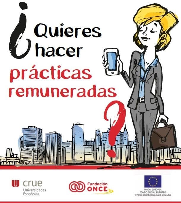 Imagen de la campaña de becas lanzada por Fundación ONCE en colaboración con las Universidades españolas