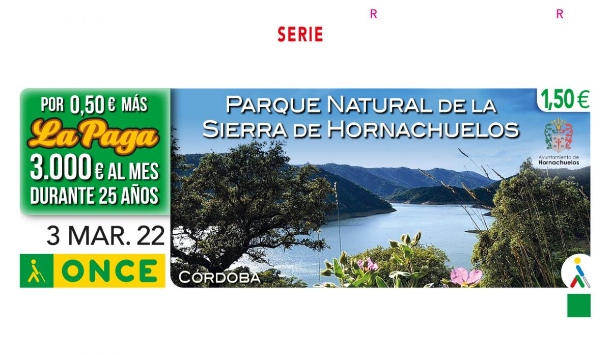 Sorteo del 3 de marzo, dedicado al Parque Natural de la Sierra de Hornachuelos (Córdoba)
