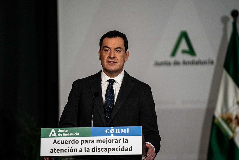 Moreno calificó de "hito histórico" el acuerdo con el CERMI-A