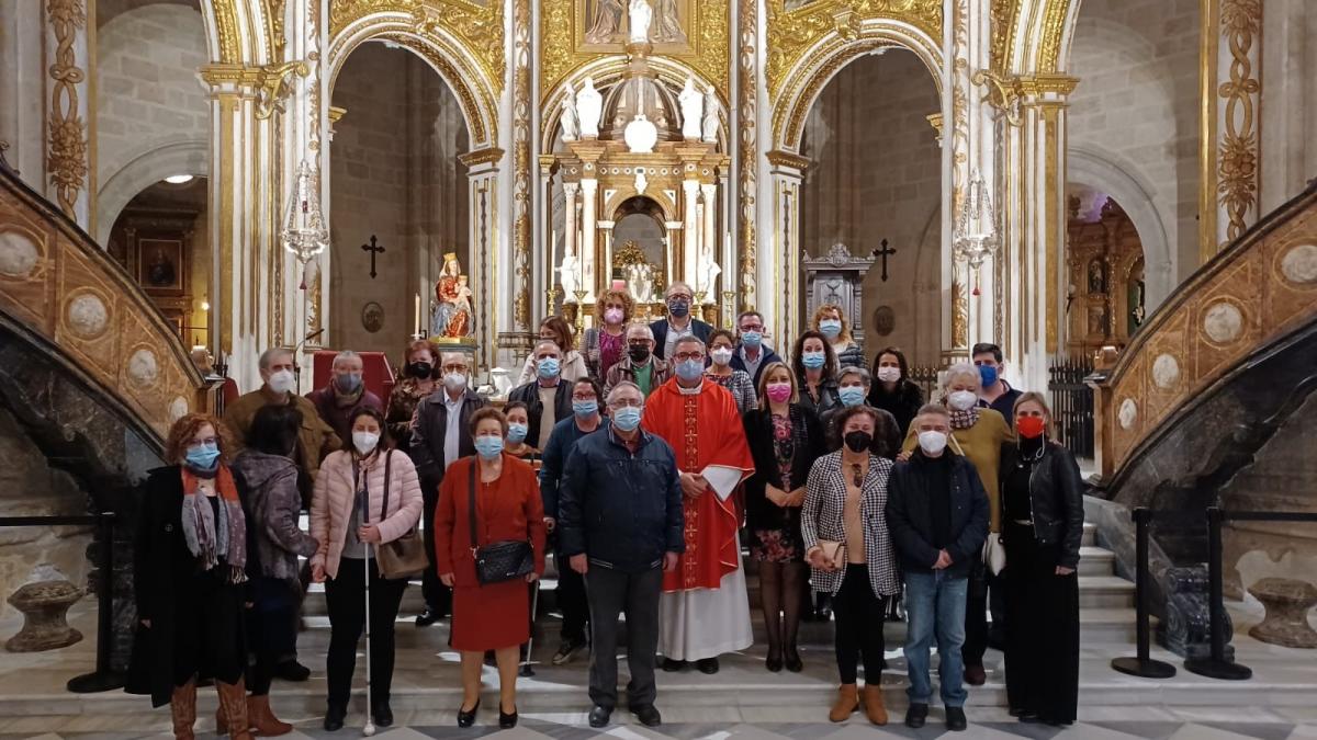 Misa en honor a la patrona de la ONCE en la Catedral de Almería