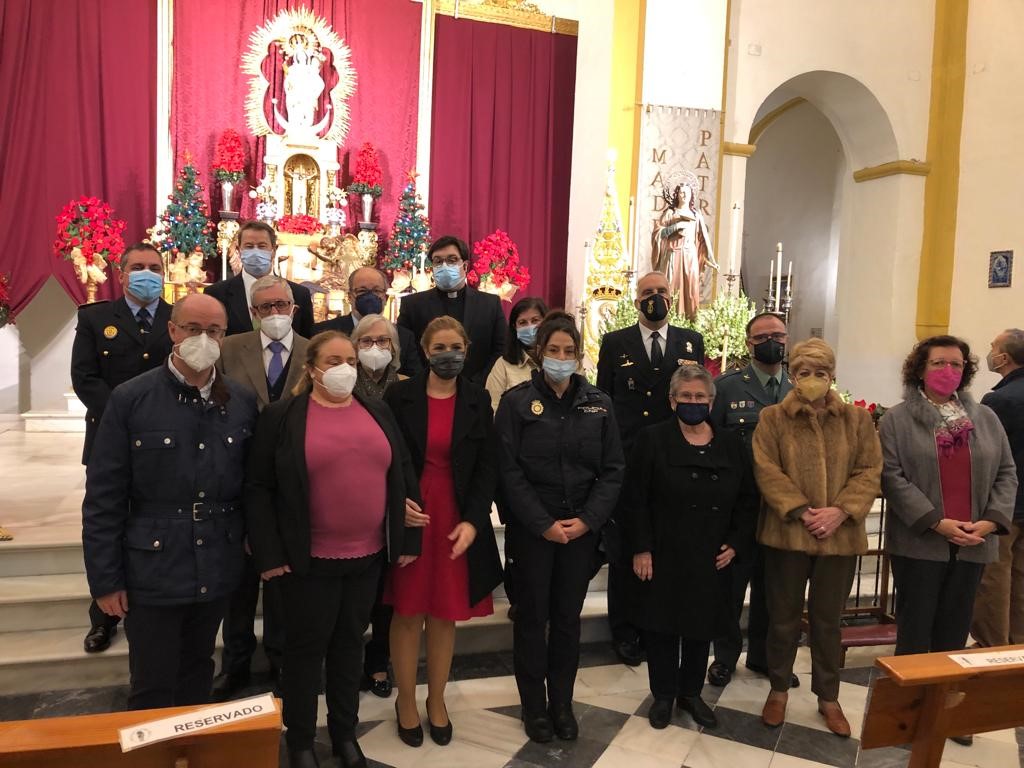 Misa en honor a Santa Lucía en Algeciras