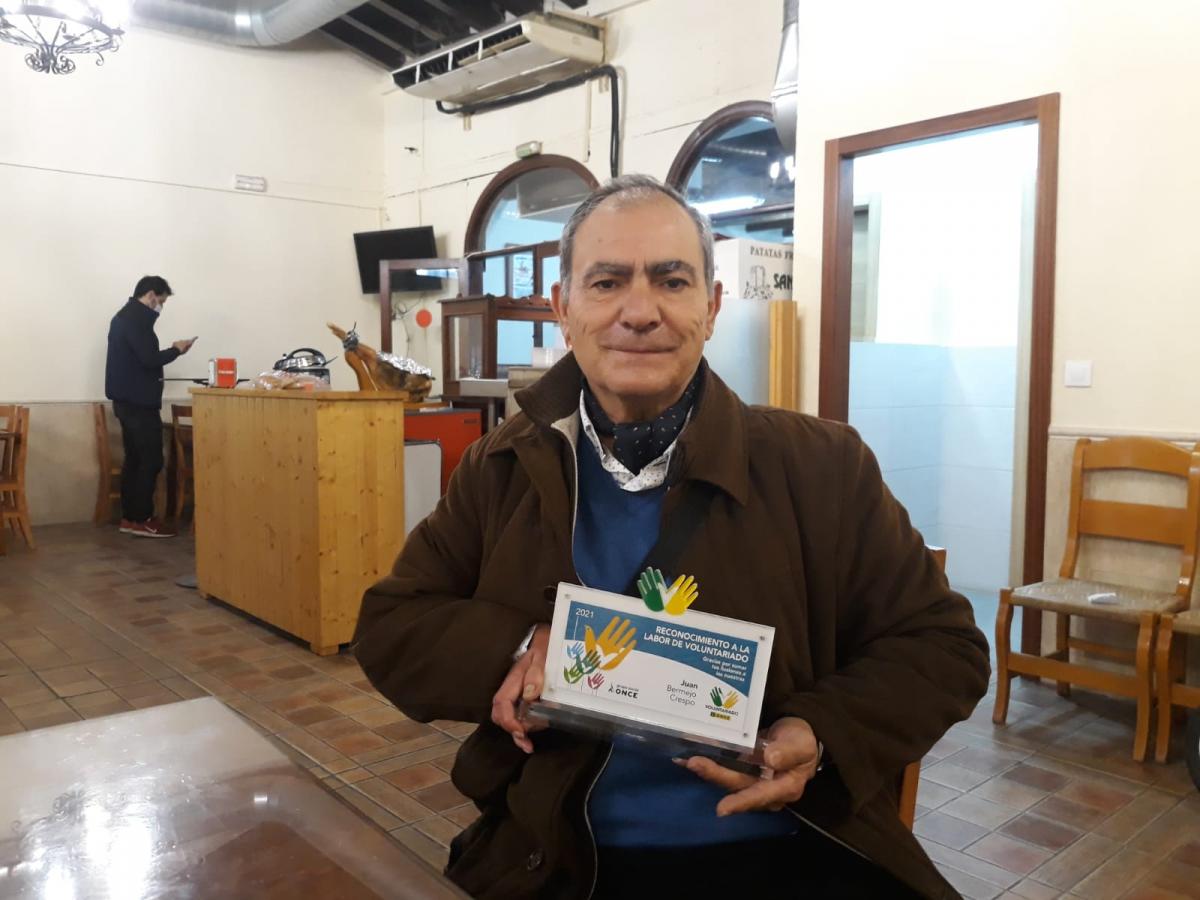 Juan Bermejo, Voluntario del Año en Jerez de la Frontera