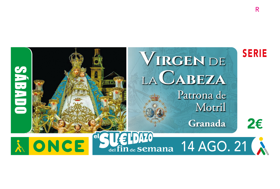 Sorteo del 14 de agosto, dedicado a la Virgen de la Cabeza, patrona de Motril (Granada)