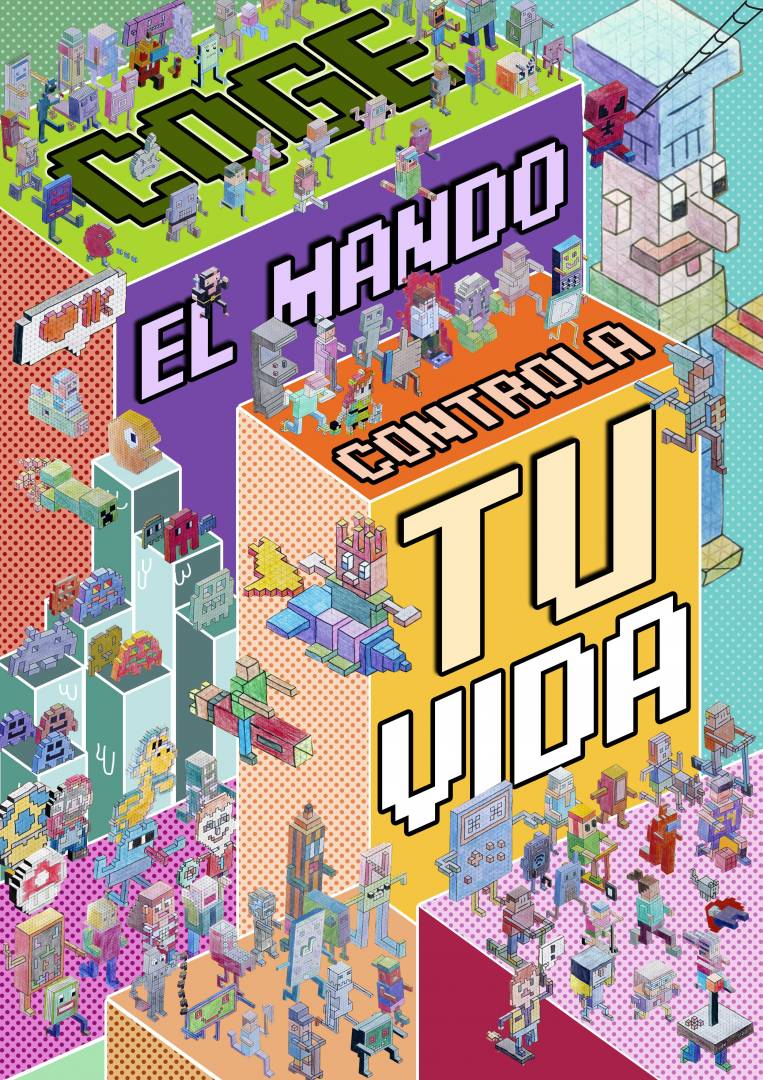 Cartel ganador en la categoría C, del IES 'Grupo Cántico' de Córdoba