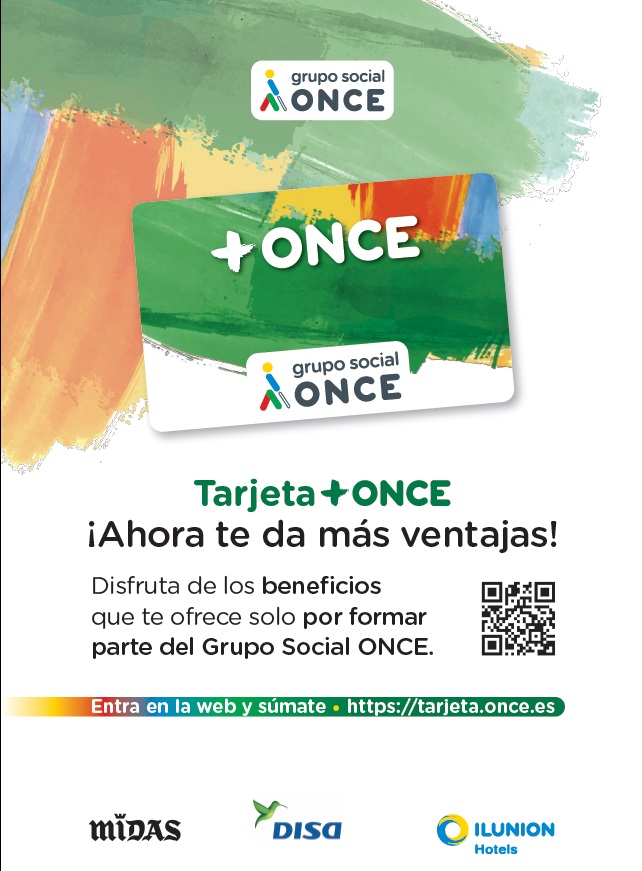 Todo son ventajas con la nueva tarjeta +ONCE