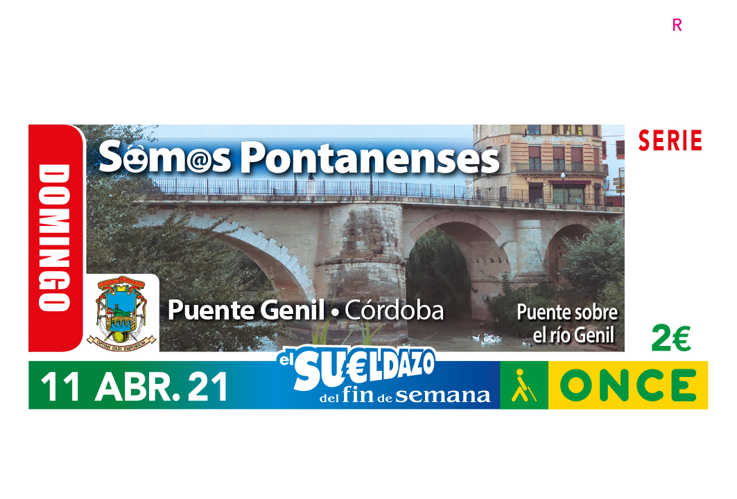 Sorteo del 11 de abril, dedicado al gentilicio de Puente Genil, Córdoba