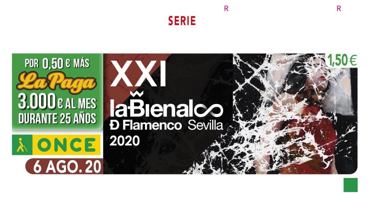 Sorteo del 6 de agosto, dedicado a la XXI Bienal de Flamenco de Sevilla