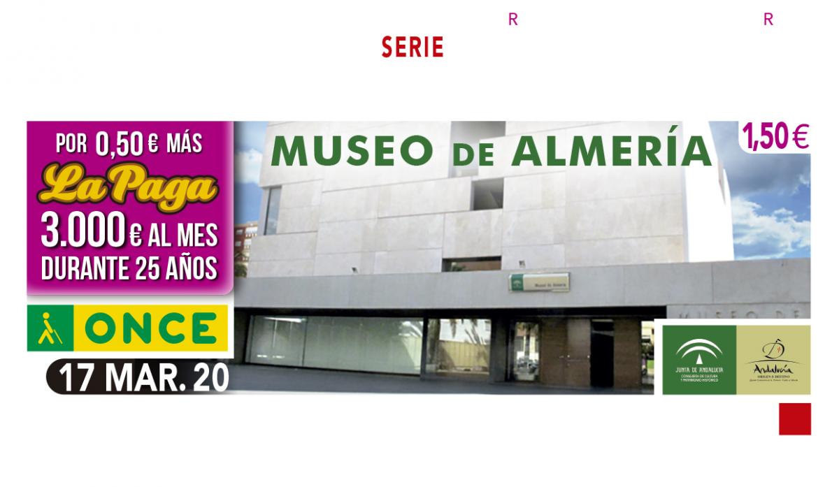 Sorteo del 17 de marzo dedicado al Museo de Almería