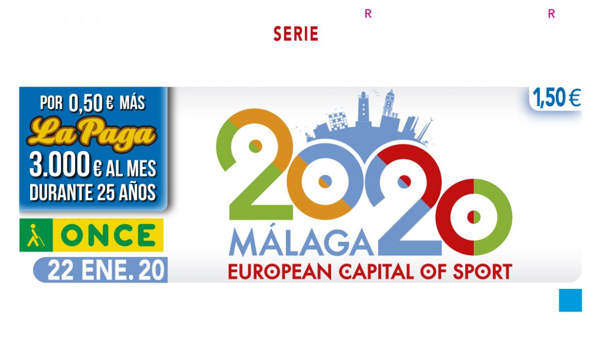 Sorteo del 22 de enero, dedicado a Málaga como Capital Europea del Deporte