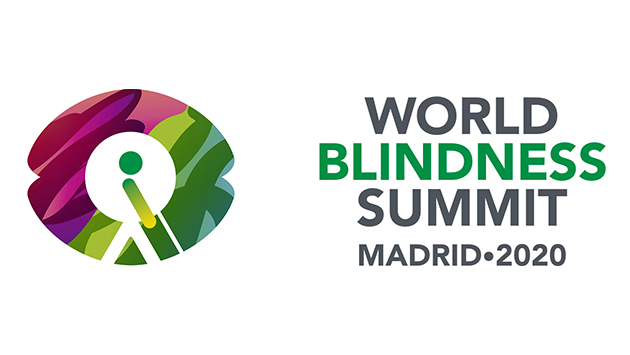 Imagen corporativa de la Cumbre Mundial de la Ceguera Madrid 2020