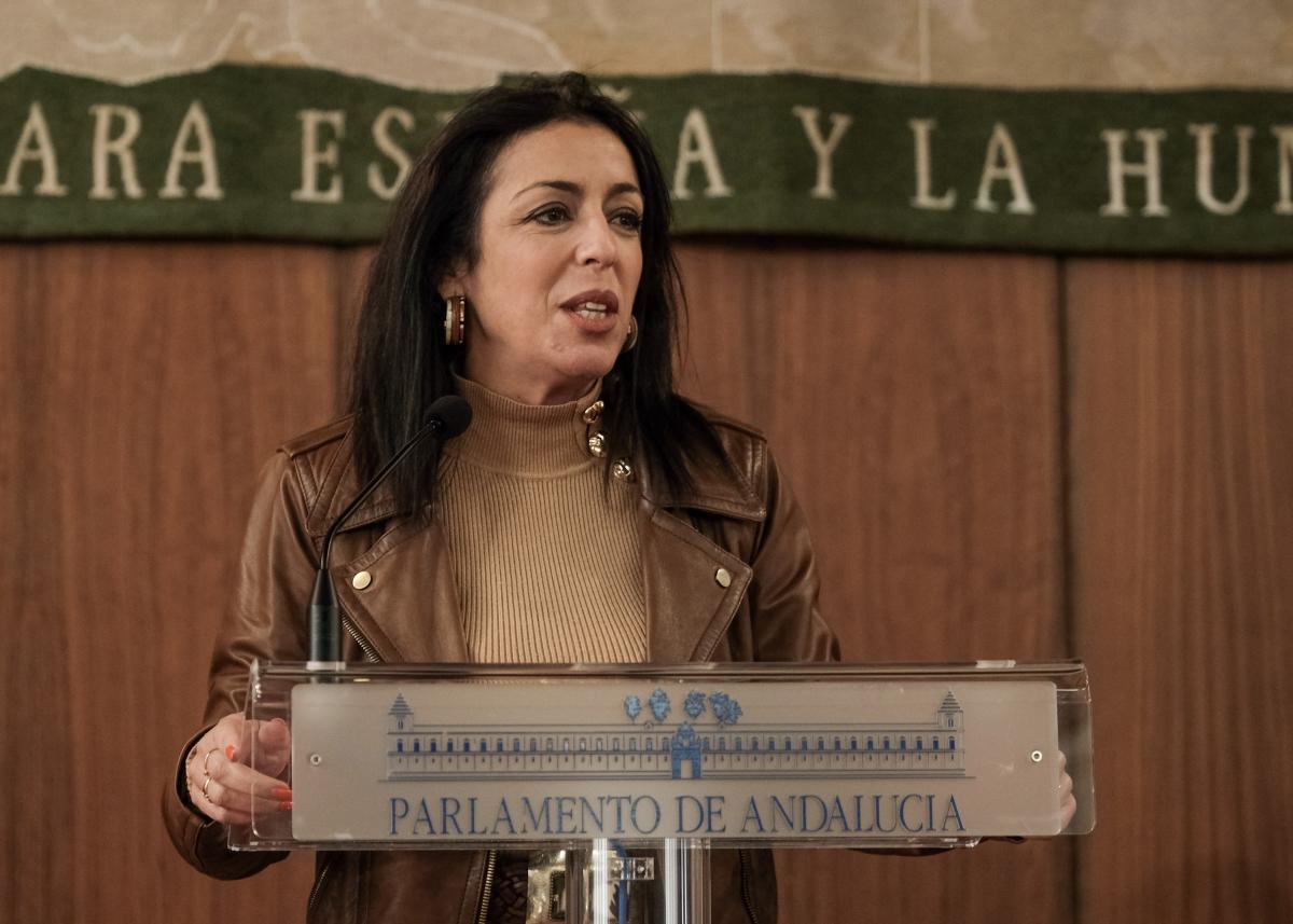 Intervención de la presidenta del Parlamento de Andalucía, Marta Bosquet