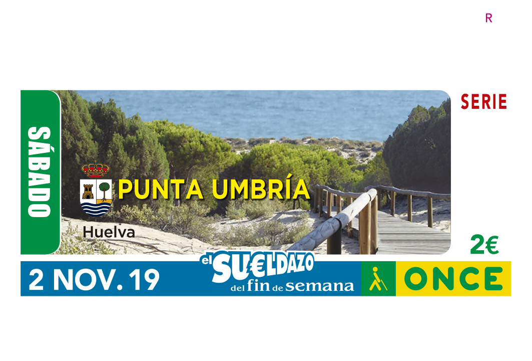 Sorteo del 2 de noviembre, dedicado a Punta Umbría