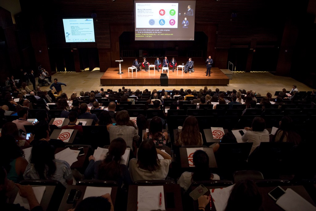 Aspecto general del Palacio de Ferias y Congresos de Málaga en la II edición de este encuentro internacional