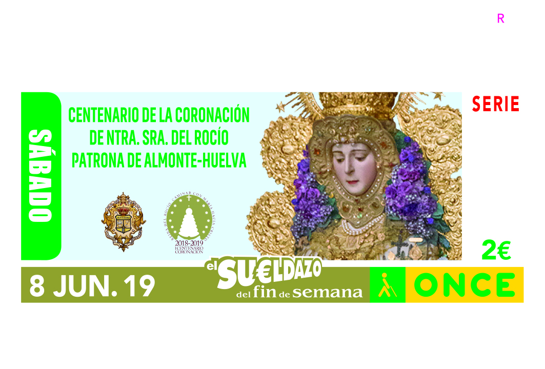 Sorteo del 8 de junio, dedicado al centenario de la coronación de la Virgen del Rocío