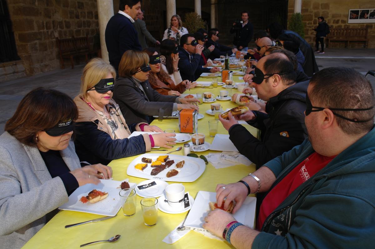 Desayuno a ciegas en Úbeda (Jaén)