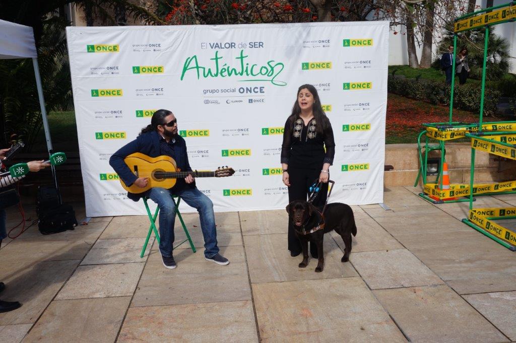Cartel de lujo para la inauguración de la Semana ONCE en Málaga con el guitarrista flamenco Sergio Molido, El Kuko, y la soprano Marina Rojas
