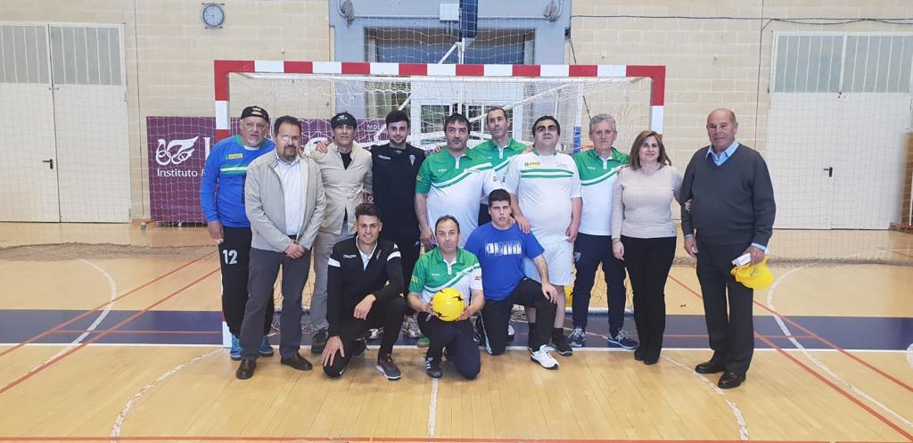 Exhibición de fútbol para ciegos en Córdoba