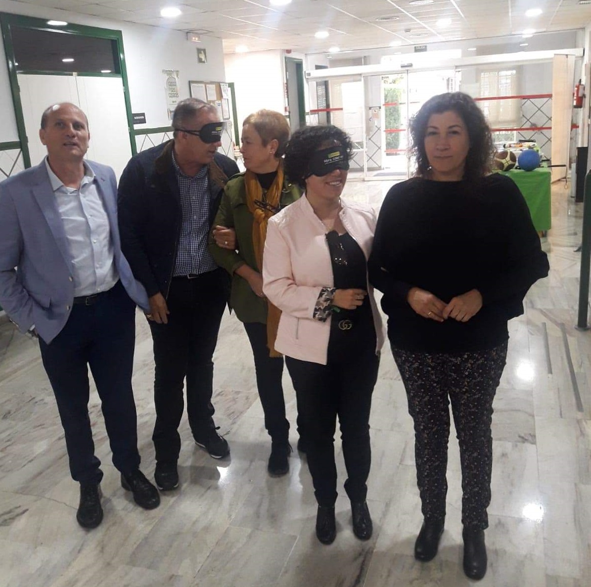 La presidenta del Consejo Territorial participó también en las actividades de la Semana ONCE en Huelva