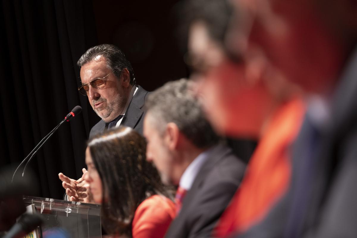 El presidente de la ONCE y del Grupo Social ONCE expresó también su apoyo al nuevo Gobierno andaluz en la defensa de los derechos de ciudadanía