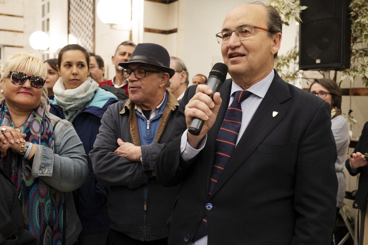 El presidente del Sevilla F.C., José Castro, consideró "un acto de justicia", el cupón de la ONCE dedicado a Los Morancos