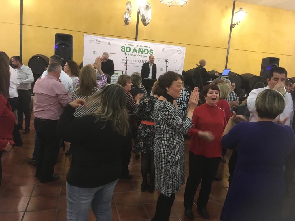 Baile en la celebración de Málaga