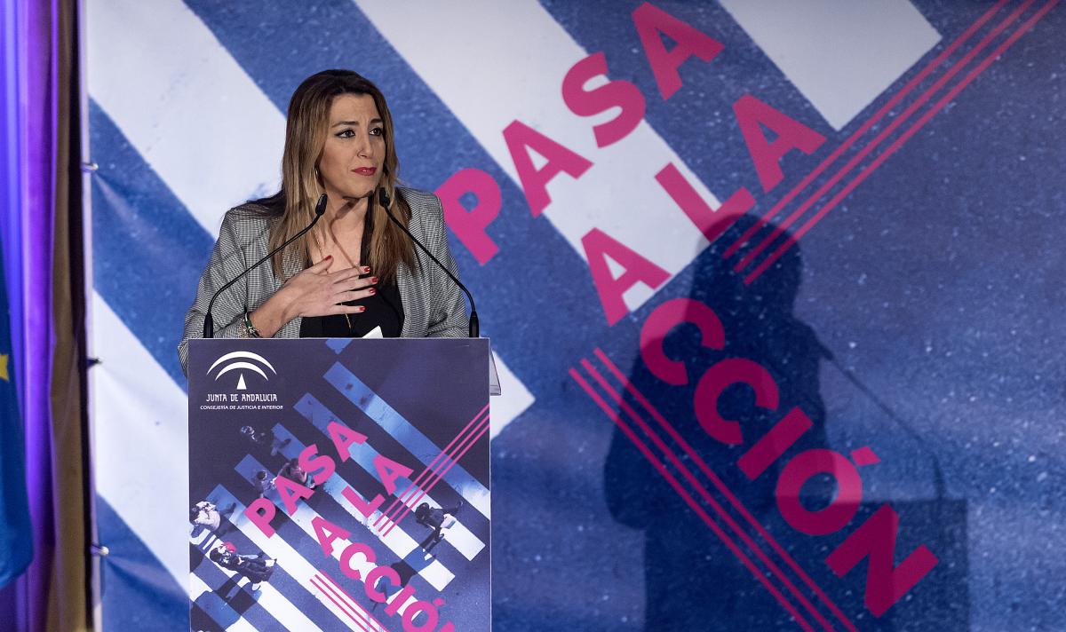 La presidenta de la Junta de Andalucía, Susana Díaz, inauguró el congreso