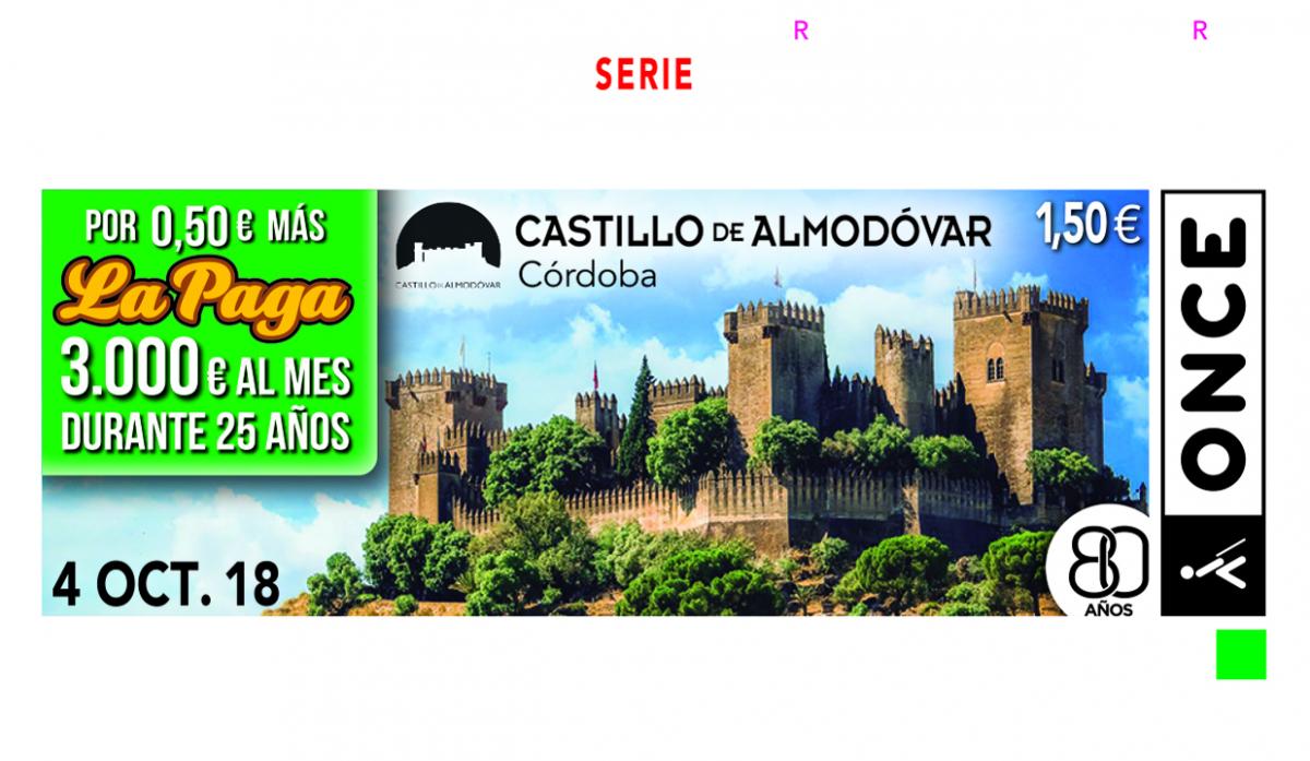 Sorteo del 4 de octubre dedicado al Castillo de Almodóvar (Córdoba)
