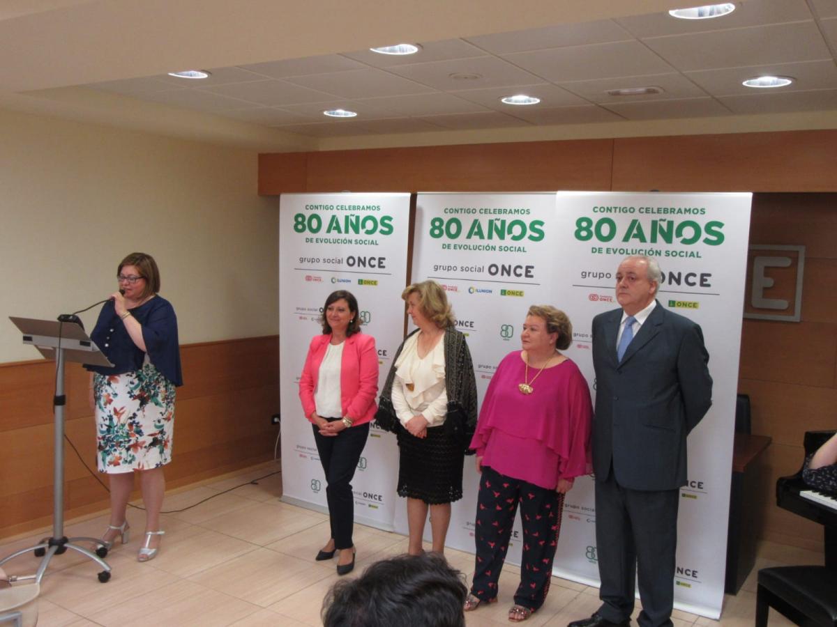 Inauguración de la Semana ONCE en Jaén