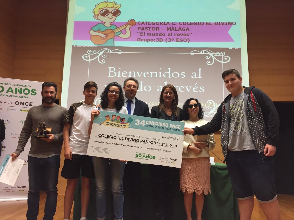 Colegio El Divino Pastor de Málaga, ganador de la categoría C
