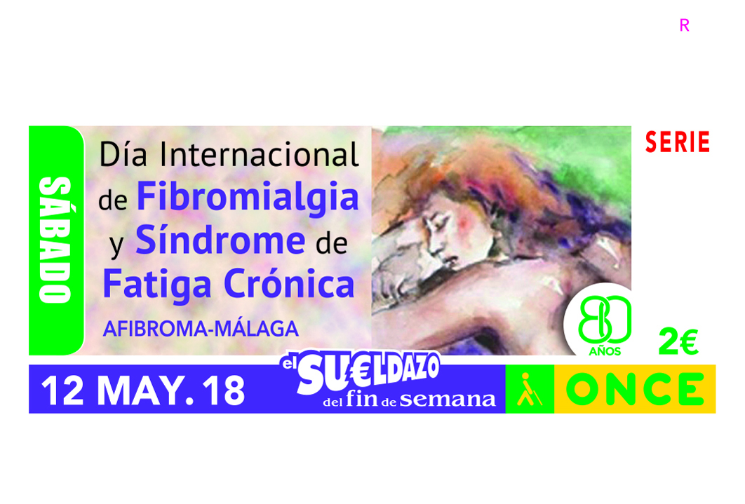 Sorteo del 12 de mayo, dedicado al Día Internaiconal de Fibromialgia y Síndrome de Fatiga Crónica