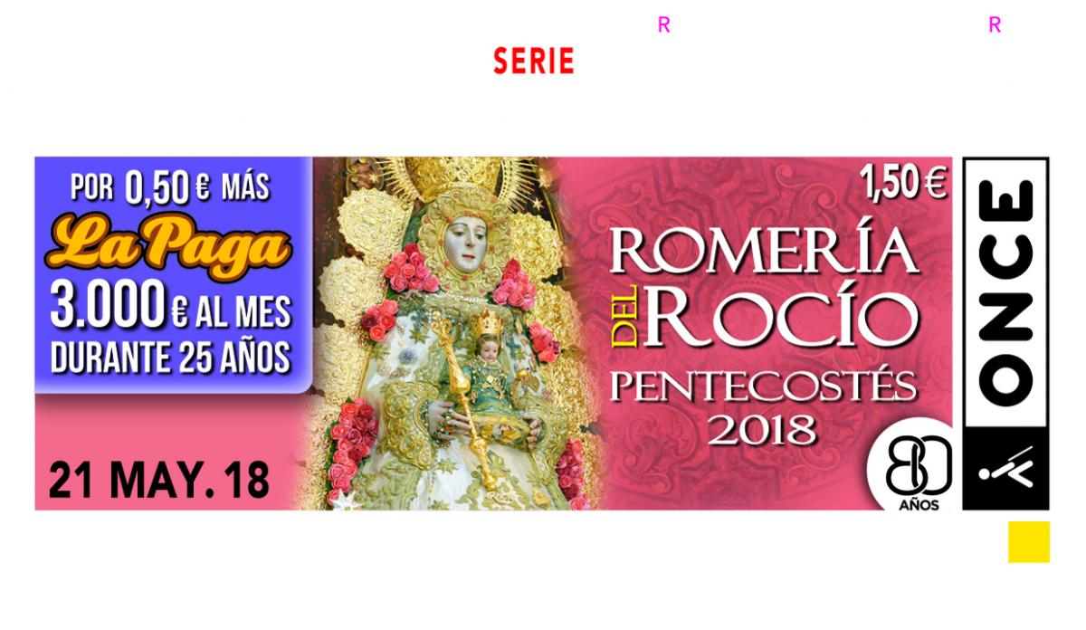 Sorteo del 21 de mayo, dedicado a la virgen del Rocío