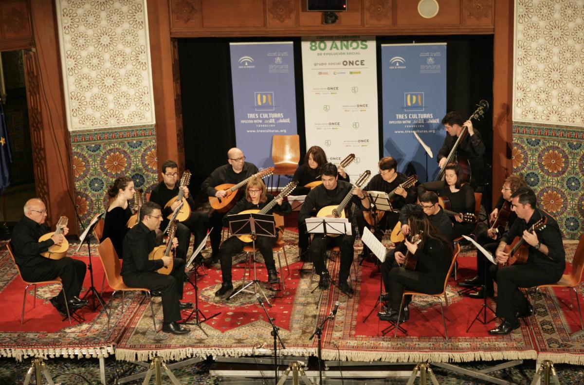 Actuación de la Orquesta Ciudad de los Califas en la gala inaugural | Foto: Javier Regueros