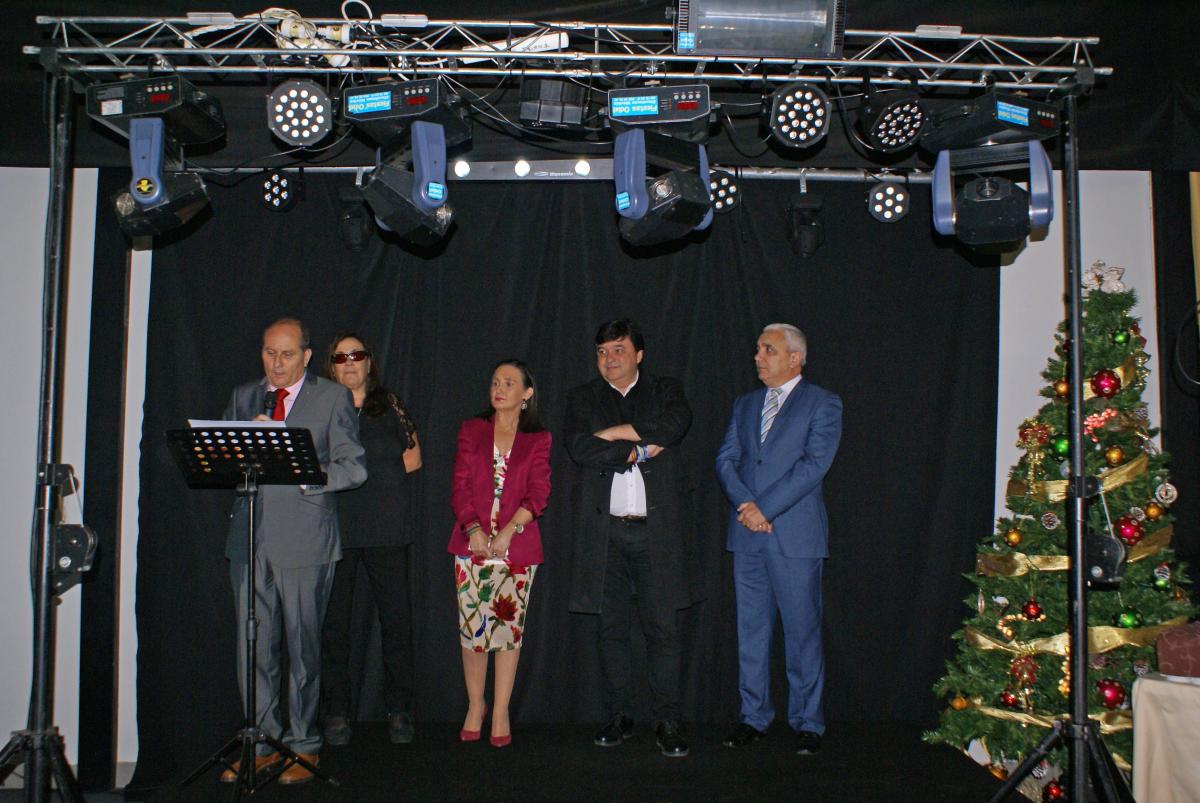 El alcalde de Huelva, Gabriel Cruz, participó también en la celebración de Santa Lucía en Huelva