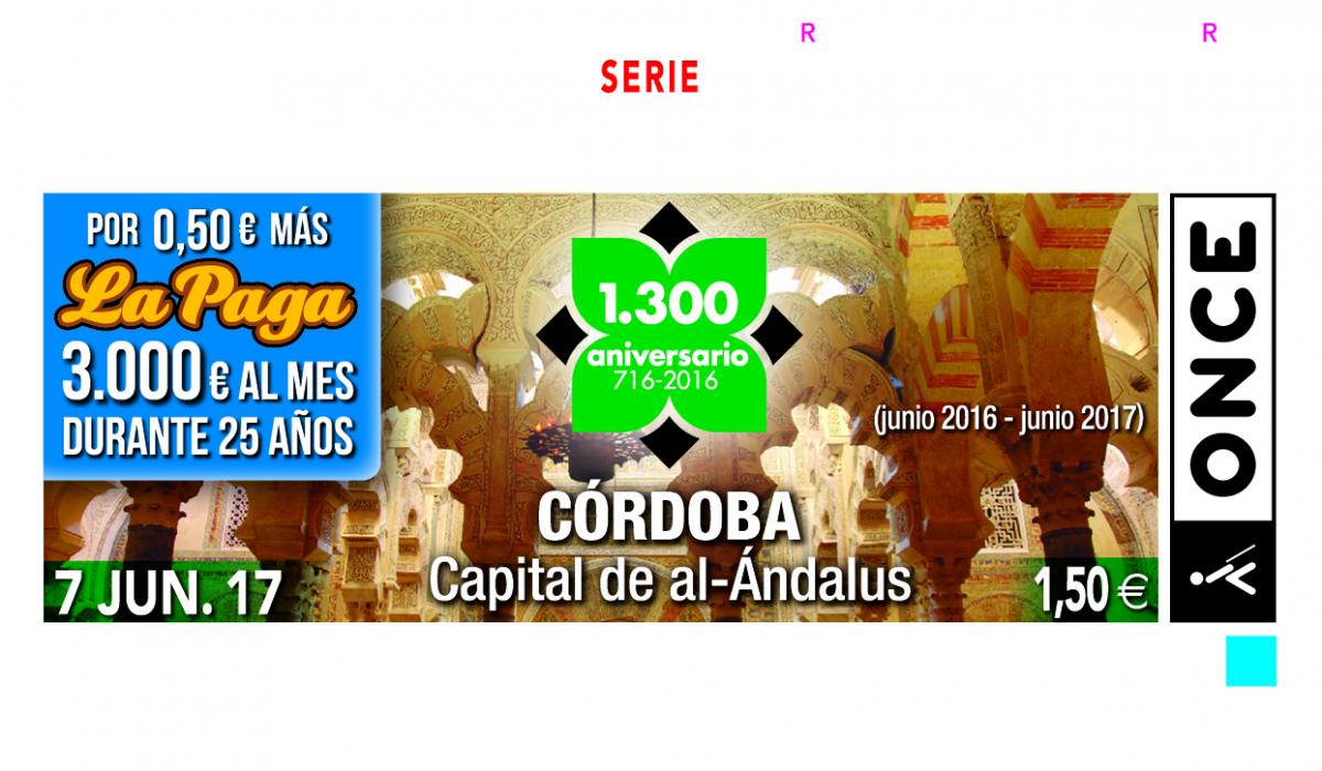 Sorteo del 7 de junio, dedicado al 1300 aniversario de Córdoba capital de al-Andalus