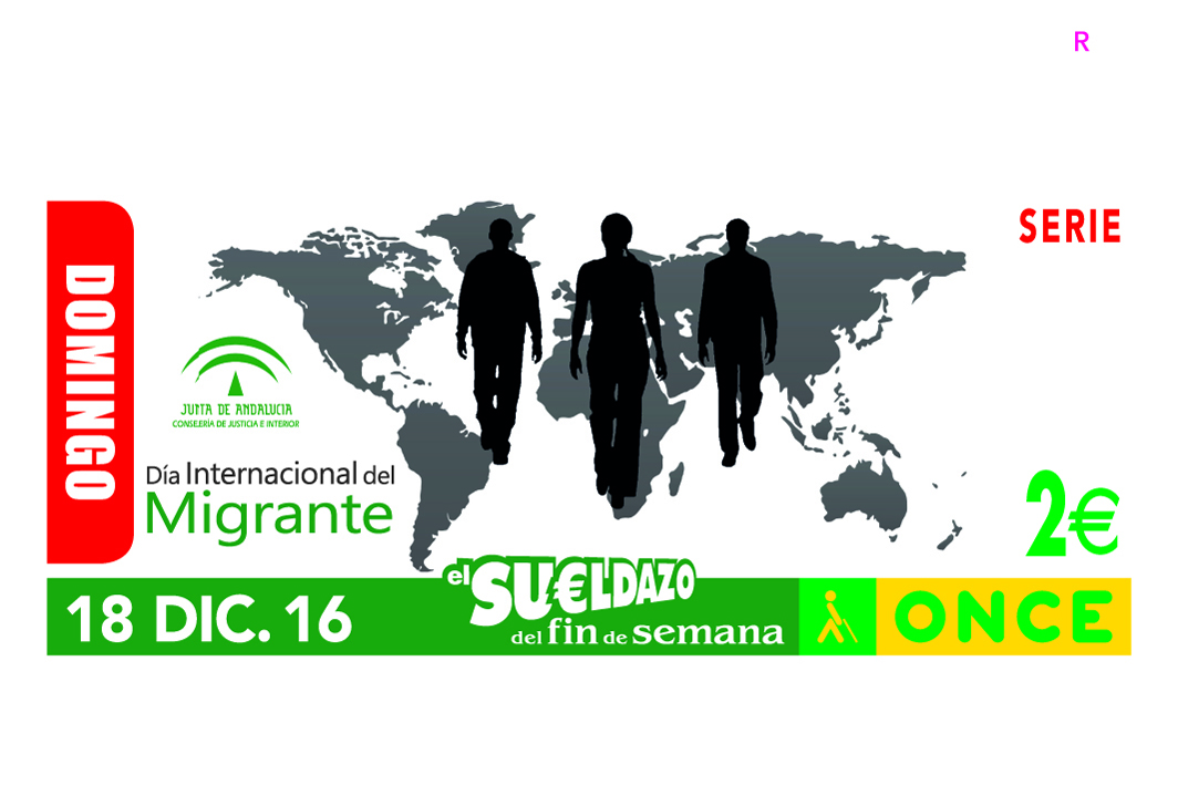 Día Internacional del Migrante. domingo, 18 de diciembre de 2016.
