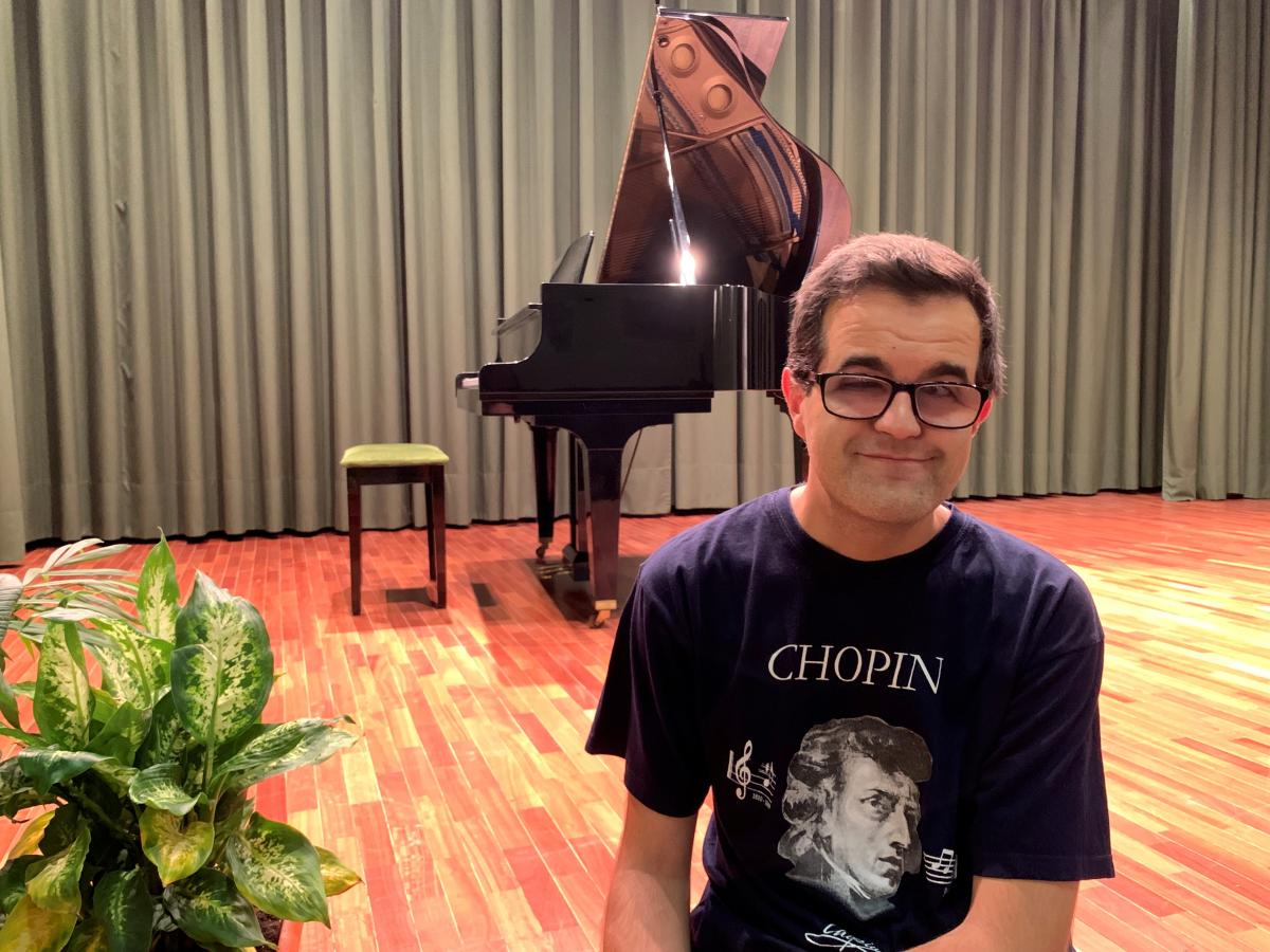 Raúl Roldán reconoce la influencia absoluta que ha tenido Chopin en su vida como pianista