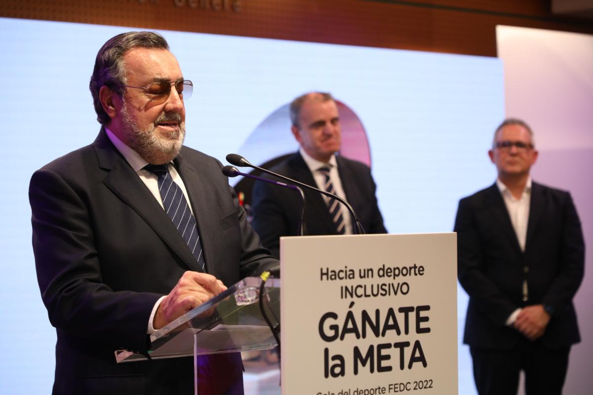 Intervención del presidente del Comité Paralímpico Español, Miguel Carballeda